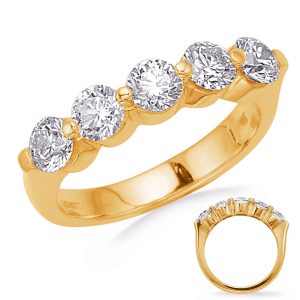 Yellow Gold Diamond Band