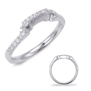 White Gold Matching Band