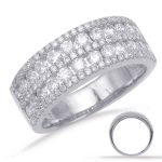 White Gold Diamond Band