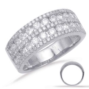 White Gold Diamond Band
