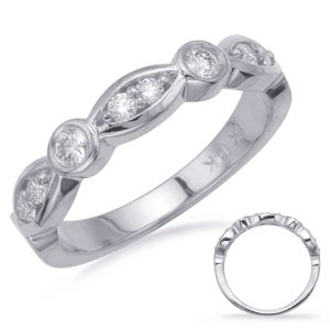 White Gold Diamond Band