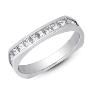 White Gold Princess Band