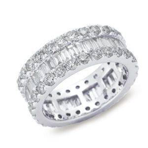 White Gold Eternity Band