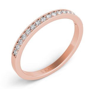 Rose Gold Diamond Band