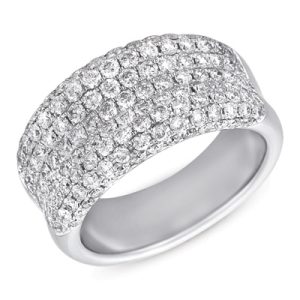 White Gold Diamond Band