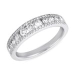 White Gold Diamond Band