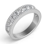 White Gold Diamond Band