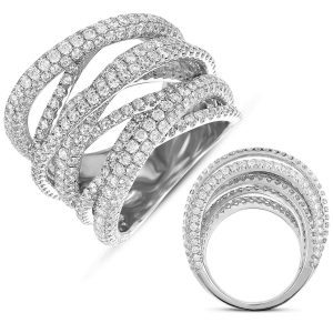 White Gold Pave Band