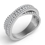 White Gold Diamond Fashion Ring