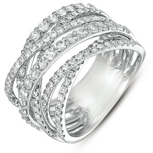 White Gold Fashion Ring