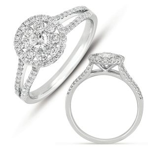 White Gold Fashion Ring