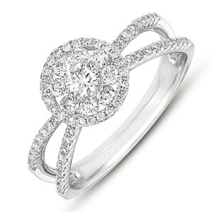 White Gold Fashion Ring