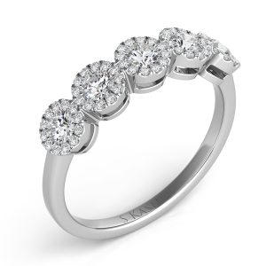 White Gold Diamond Fashion Ring