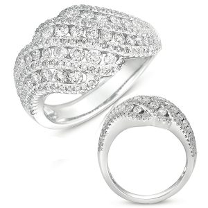 White Gold Fashion Ring