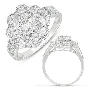 White Gold Fashion Ring