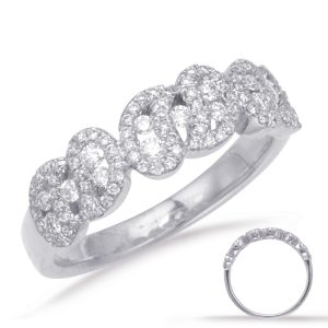 White Gold Fashion Ring