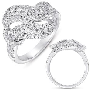 White Gold Fashion Ring