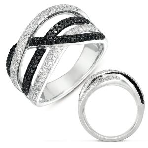 White Gold Fashion Diamond Ring
