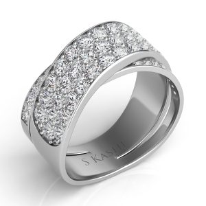 White Gold Diamond Fashion Ring
