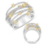 White Gold Fashion Ring