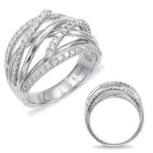 White Gold Fashion Ring