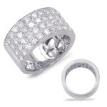 White Gold Diamond Band