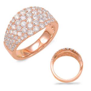 Rose Gold Diamond Band