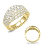 Yellow Gold Diamond Band