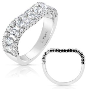 White Gold Diamond Fashion Ring