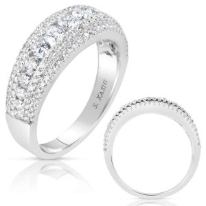 White Gold Diamond Fashion Ring
