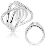 White Gold Diamond Fashion Ring