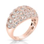 Rose Gold Diamond Fashion Ring