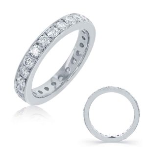 Platinum Diamond Eternity Band