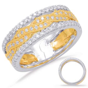 Yellow & White Gold Diamond Fashion