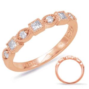 Rose Gold Stackable Band