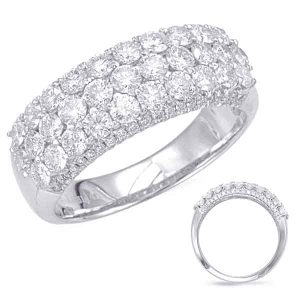 White Gold Diamond Fashion Ring