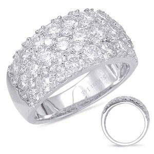 White Gold Diamond Fashion Ring