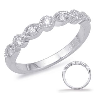 Platinum Stackable Band