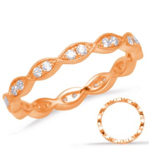 Rose Gold Eternity Band