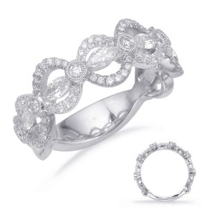 White Gold Fashion Ring