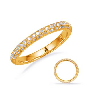 Yellow Gold Eternity Band