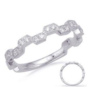 White Gold Diamond Band