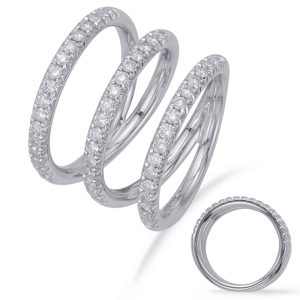 White Gold Diamond Fashion Ring