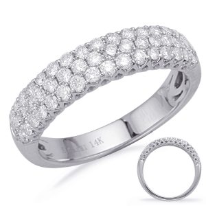 White Gold Diamond Fashion Ring