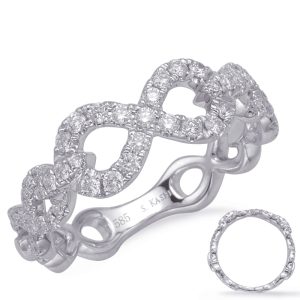 White Gold Diamond Fashion Ring