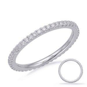 White Gold Eternity Band