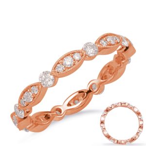 Rose Gold Eternity Band