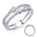 White Gold Diamond Fashion Ring