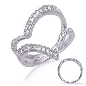 White Gold Diamond Fashion Ring