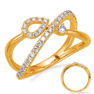 Yellow Gold Diamond Ring